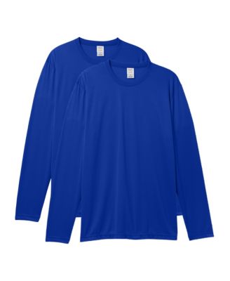 Sport Men's Cool DRI Performance Long Sleeve T-Shirt, 2-Pack