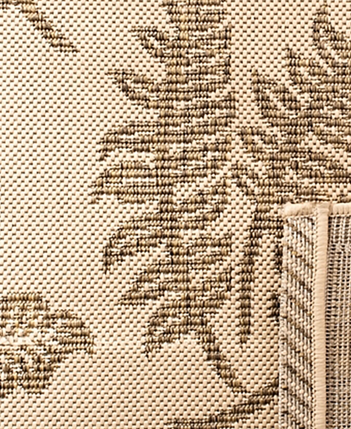 Safavieh Courtyard CY0772 Natural and Brown 5'3