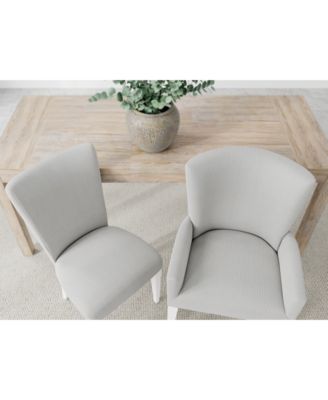 CLOSEOUT! Catriona 7pc Dining Set (Rectangular Dining Table, 4 Upholstered Side Chairs & 2 Upholstered Arm Chairs), Created for Macy's