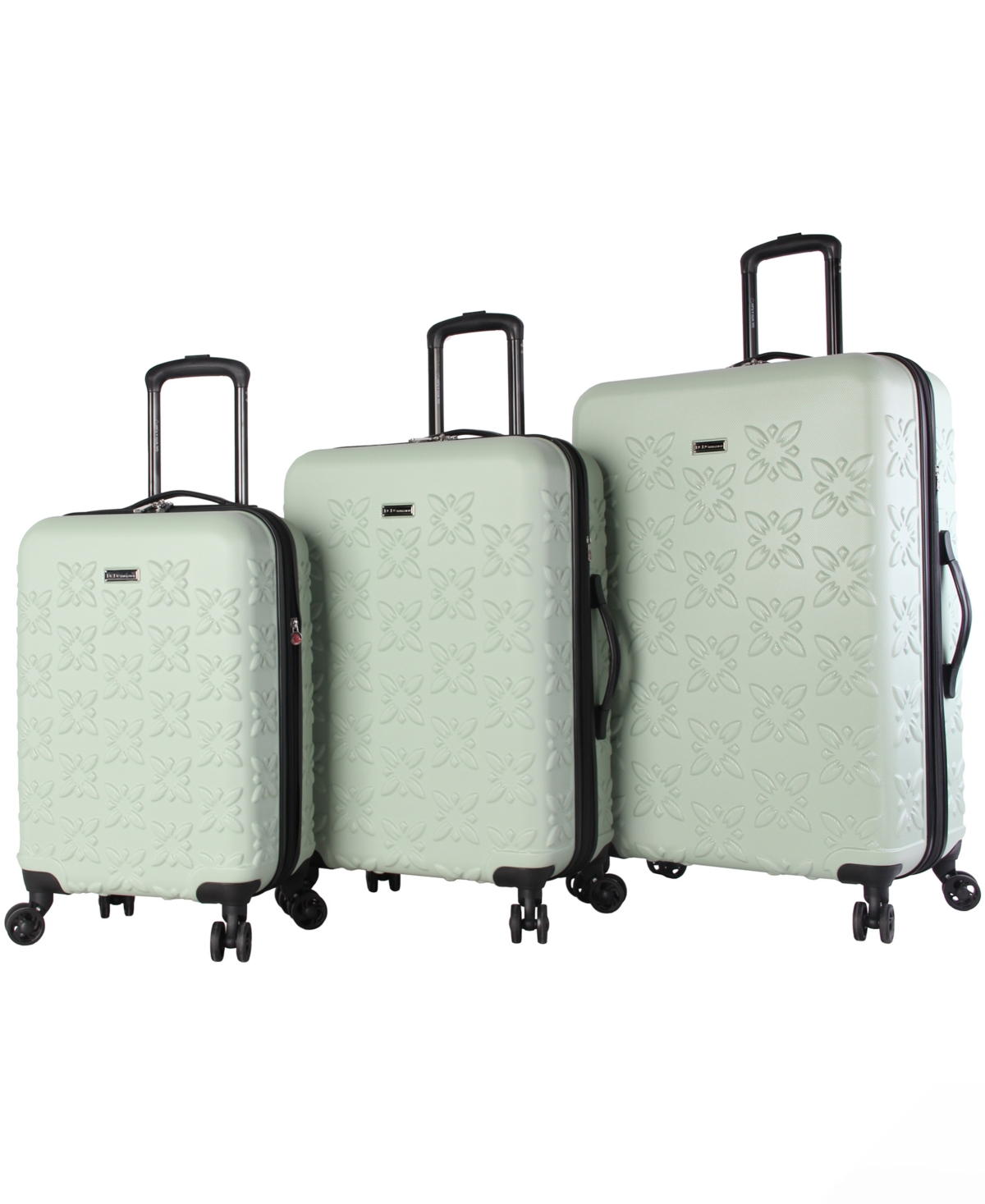 Bcbg 3 Piece Luggage Set In Sage Green