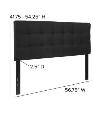 Quilted Tufted Full Upholstered Headboard