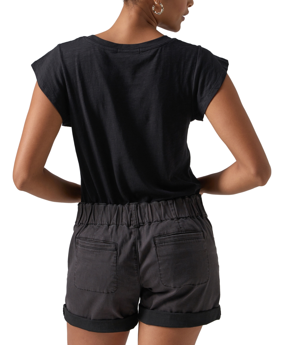 Sanctuary Women's West Side Crewneck Short-sleeve T-shirt In Black
