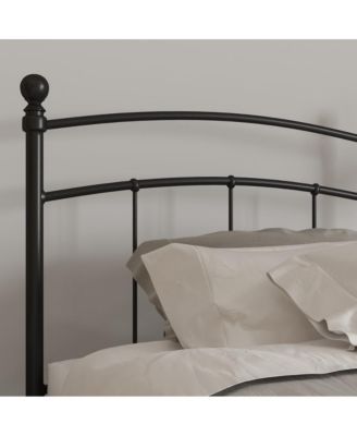 Kildare Twin Metal Headboard Contemporary Arched Headboard With Adjustable Rail Slots