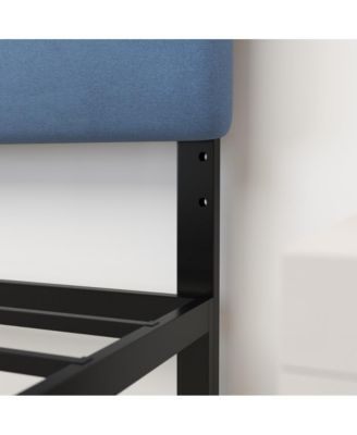 Coppola Queen size Metal Frame Tufted Upholstery And Powder Coated Headboard