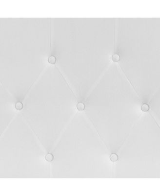 Arched King Button Tufted Upholstered Headboard