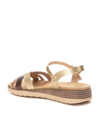 Women's Low Wedge Strappy Sandals By XTI
