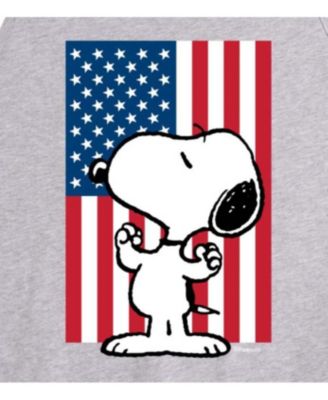 Hybrid Apparel Peanuts Flag Mens Jersey Tank