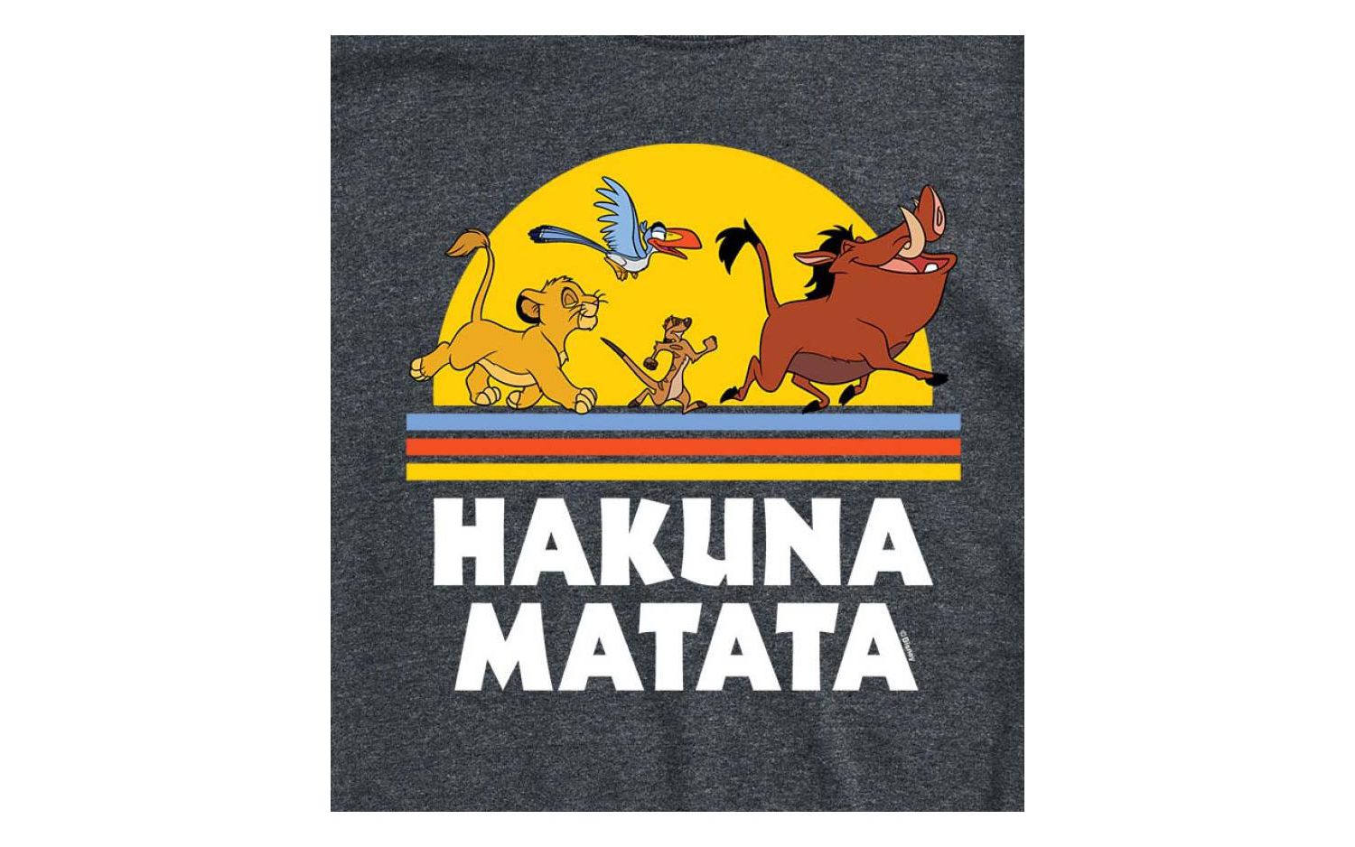 Hybrid Apparel The Lion King Mens Short Sleeve Tee