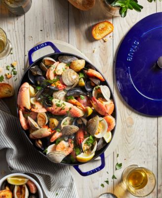 Cast Iron 6.25-Qt Wide Oval Dutch Oven