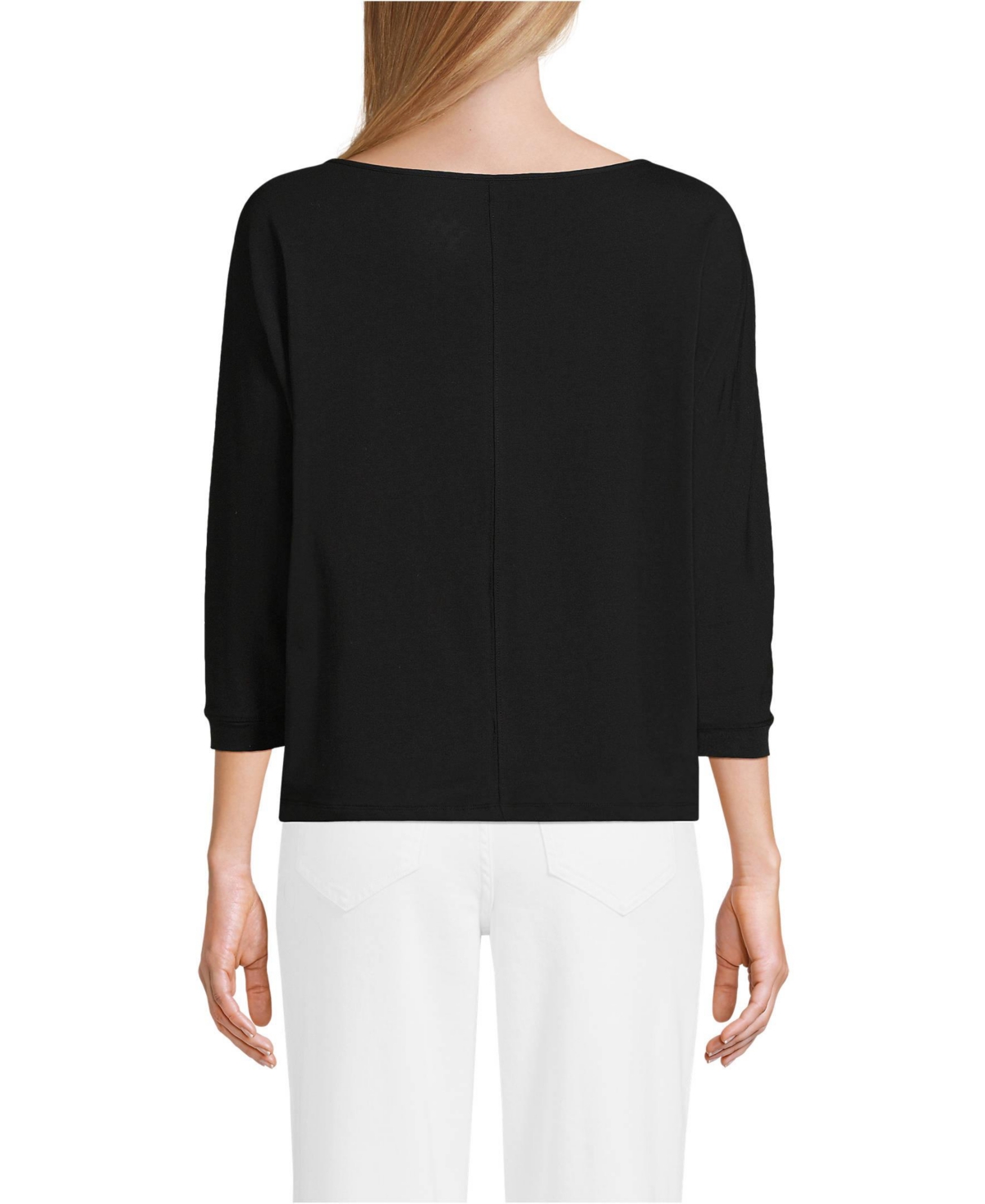 Lands' End Women's Lightweight Jersey Top