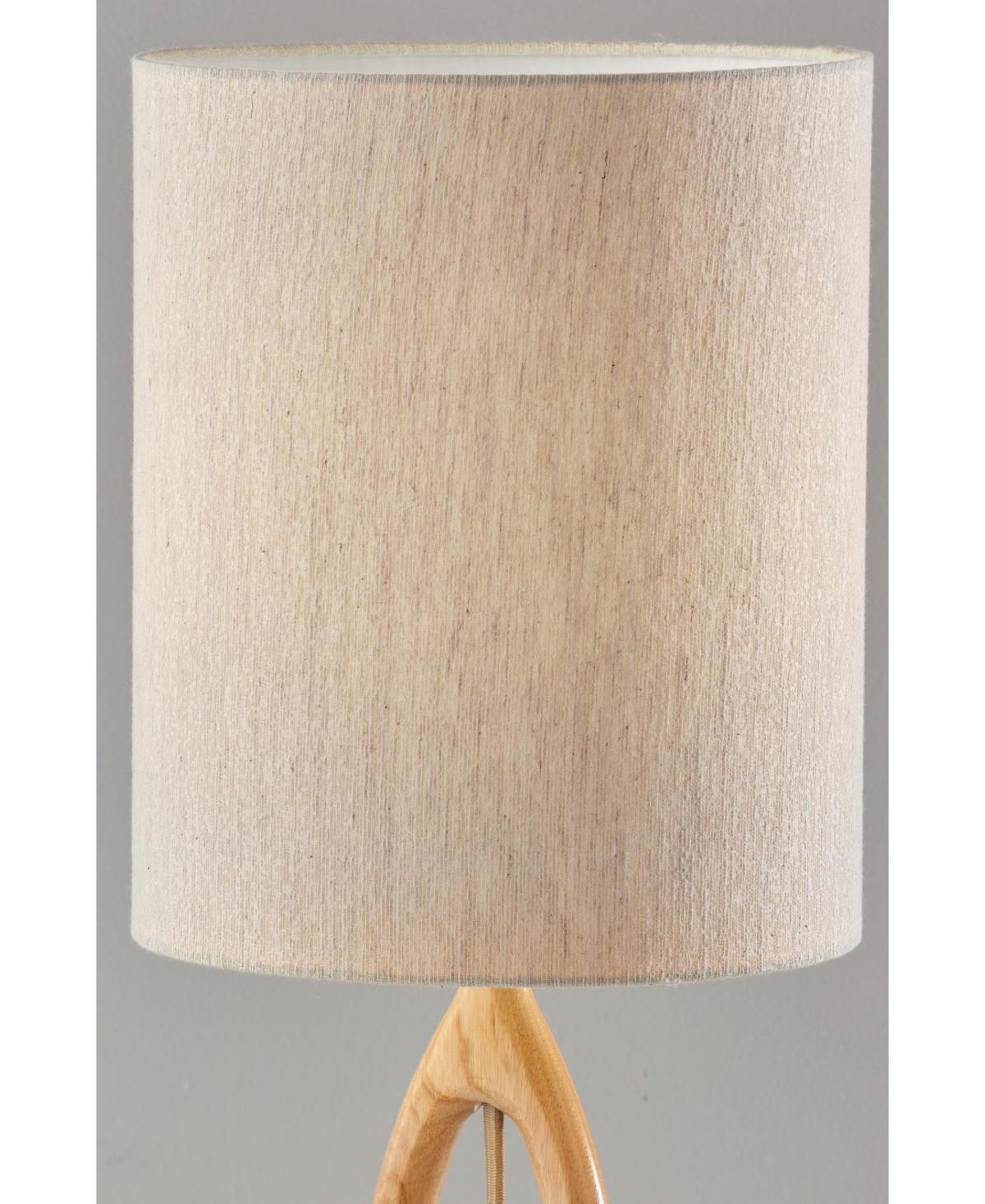 ADESSO 27.5" WOOD MAYFAIR TABLE LAMP