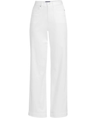 Women's High Rise 5 Pocket Wide Leg Chino Pants