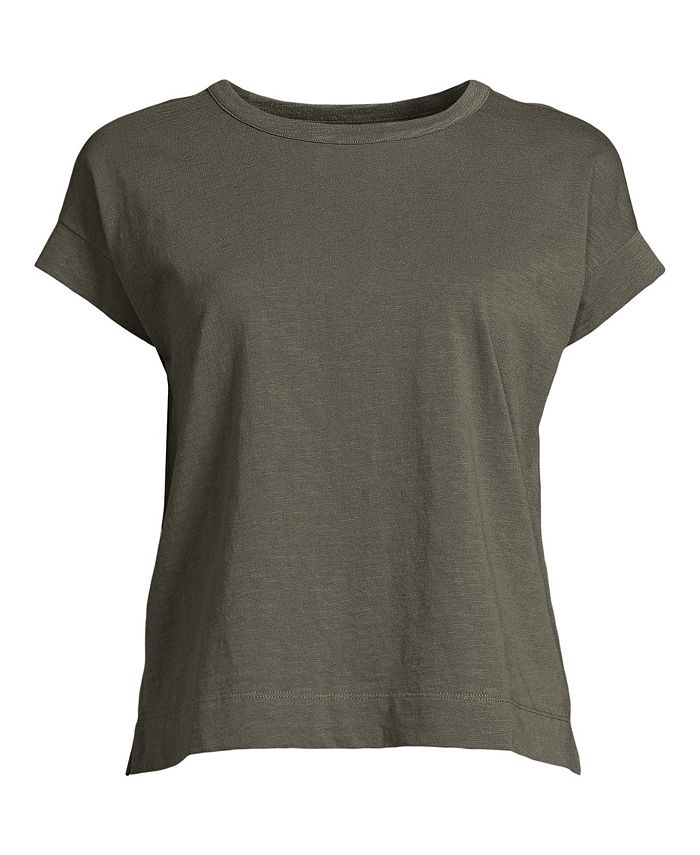 Lands' End Women's Slub TShirt Macy's