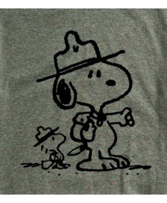 Hybrid Apparel Peanuts Outdoor Mens Short Sleeve Tee