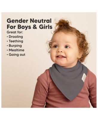 8pk Baby Bandana Bibs, Baby Drool Bibs for Baby Girl, Boy, Baby Bibs for Infant, Newborn