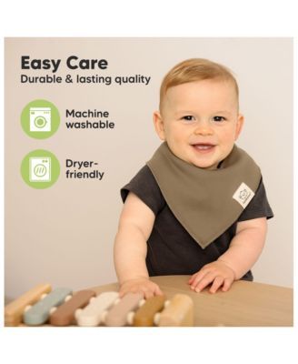 8pk Baby Bandana Bibs, Baby Drool Bibs for Baby Girl, Boy, Baby Bibs for Infant, Newborn