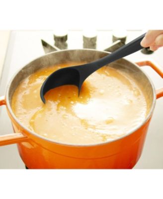 Large Nylon Soup Ladle Spoon with Comfortable Grip