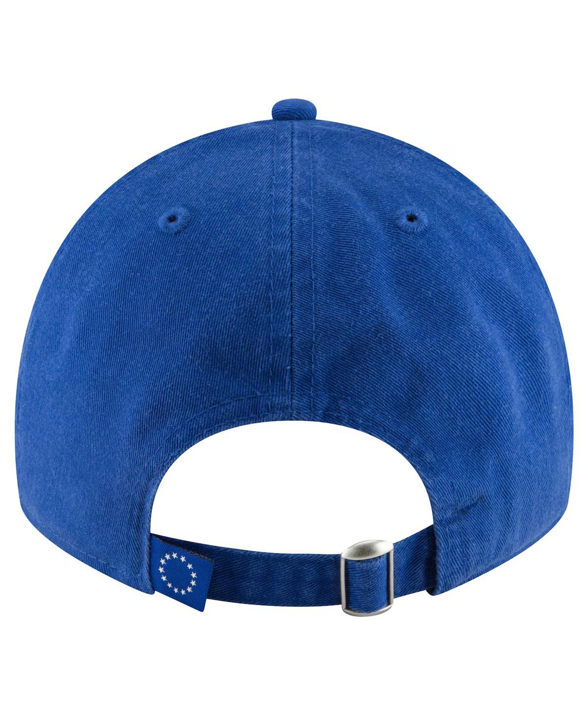 New Era Royal Philadelphia 76ers Team 2.0 9twenty Adjustable Hat In Royal