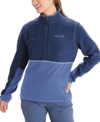 Marmot - Women's Rocklin Half-Zip Colorblocked Fleece Jacket