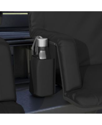 Set Of 2 Portable Stadium Chairs With Armrests, Reclining Padded Back & Seat, Lightweight Metal Frame & Backpack Straps, Storage Pockets