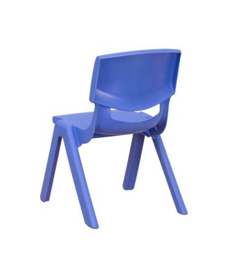 10 Pack Plastic Stackable School Chair With 10.5" Seat Height