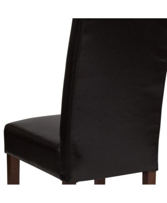 Two Mid-Century Parson'S Chairs And Finished Hardwood Frame For Kitchen, Dining Room & More