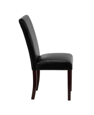 Vallia Series Set Of 6 Panel Back Parson'S Chairs For Kitchen, Dining Room And More