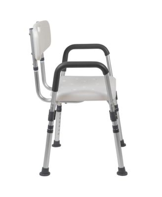 300 Lb. Capacity Quick Release Back & Arm Shower Chair