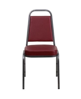 Trapezoidal Back Stacking Banquet Dining Chair - 2.5" Thick Seat