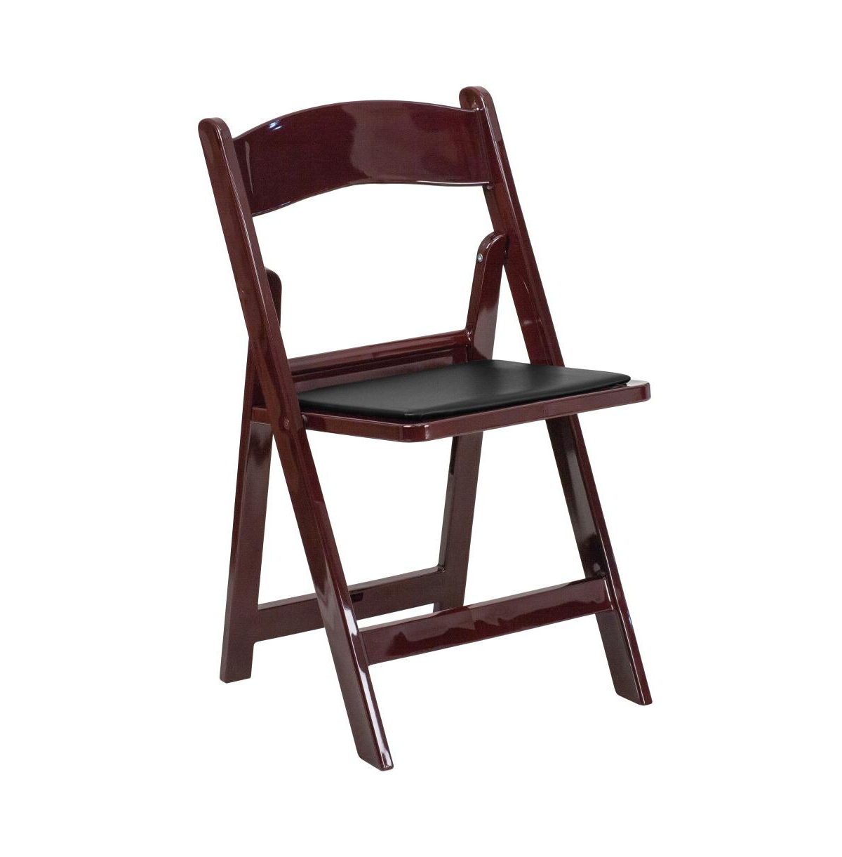 Emma+Oliver Set Of 4 800 Lb Weight Capacity Indoor/Outdoor Resin Folding Chairs