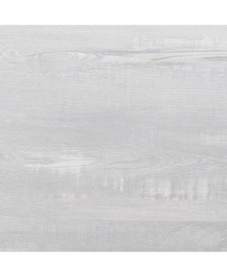 Green River Modern Farmhouse Engineered Wood Coffee Table And Powder Coated Steel Accents