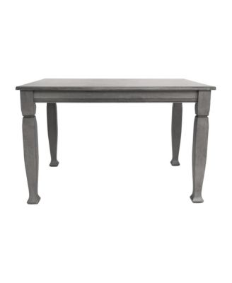 Finnley Wooden Dining Table With Sculpted Legs