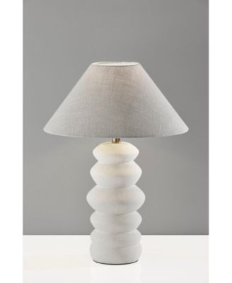 25" Matte Ceramic Marcey Table Lamp