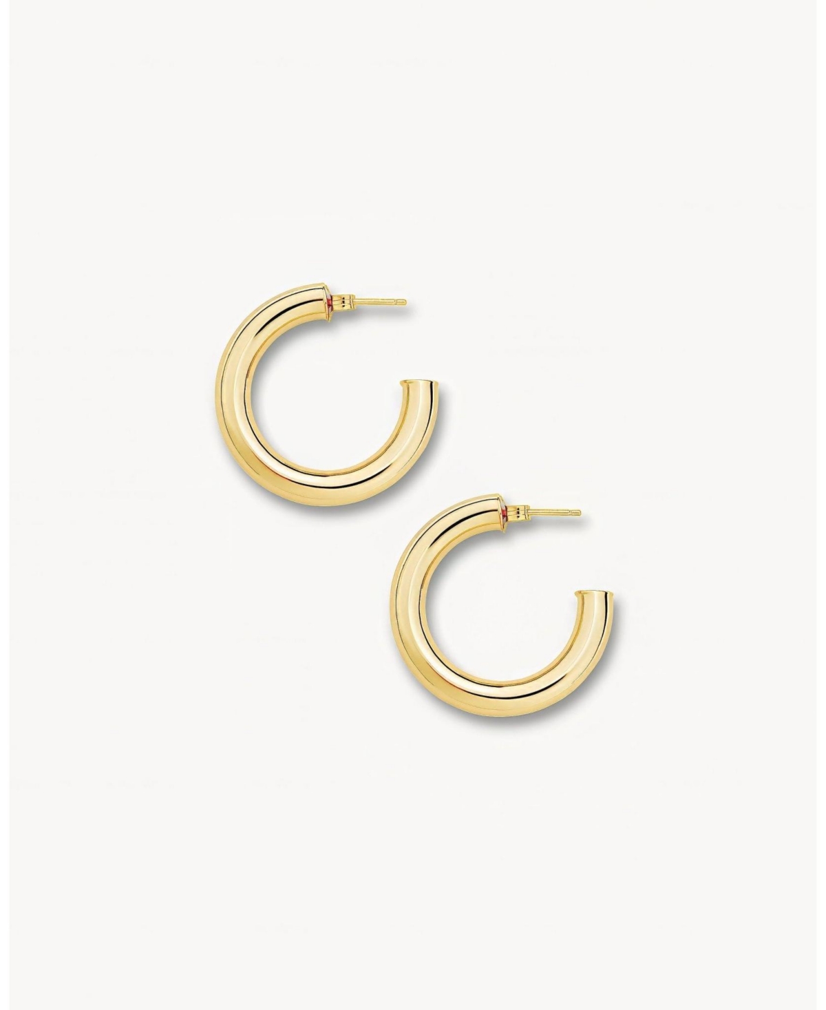 1" Perfect Hoops in Gold - Gold