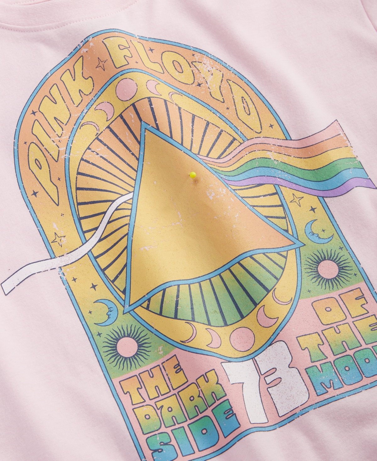 Grayson Threads Kids, the Label Big GirlsFloyd Graphic Short-Sleeve T-Shirt - Pink
