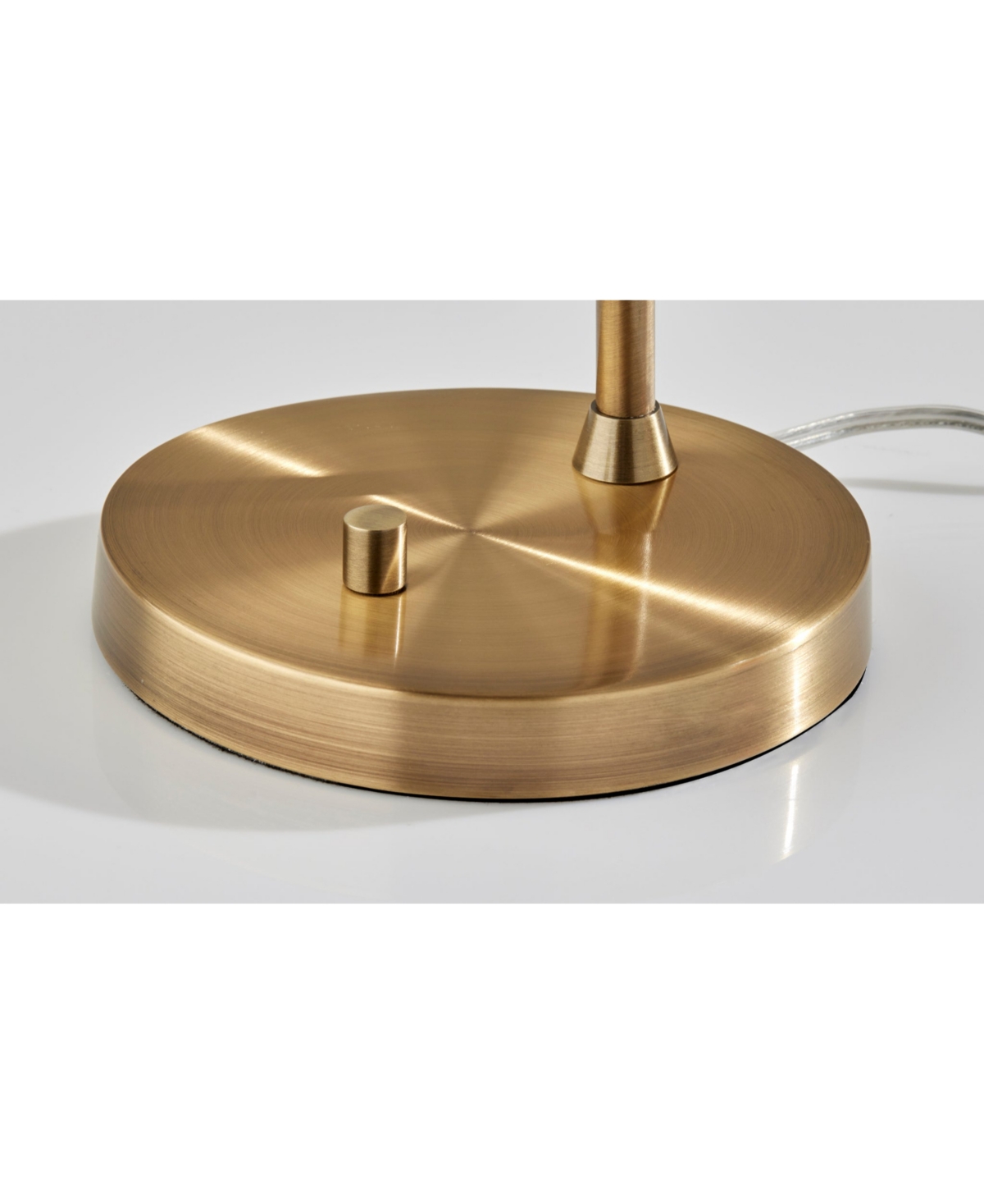 Adesso 18.5" Camden Desk Lamp In Antique-like Brass