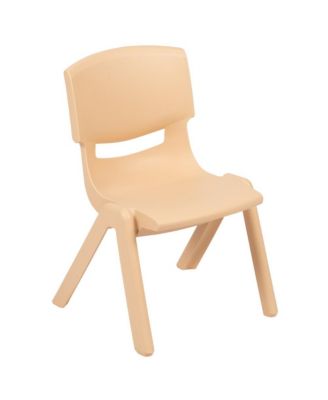 33" Round Plastic Height Adjustable Activity Table Set With 2 Chairs