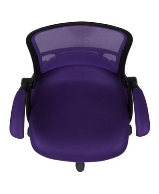 High Back Mesh Ergonomic Office Chair With Flip-Up Arms