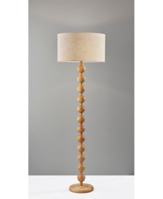 62" Wood Orchard Floor Lamp