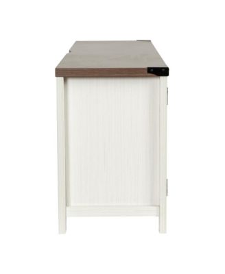 Cambria Barn Door Style 59" Tv Stand For Up To 65" Tv