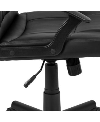 Task Chair, Mid-Back, Padded Seat & Back, With Arms, Adjustable, Office Furniture
