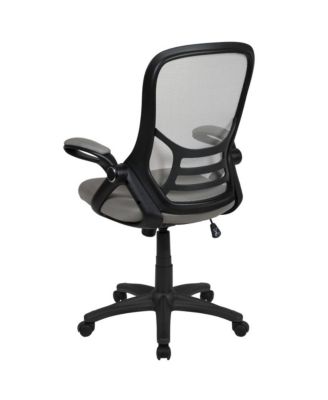 High Back Mesh Ergonomic Office Chair With Flip-Up Arms