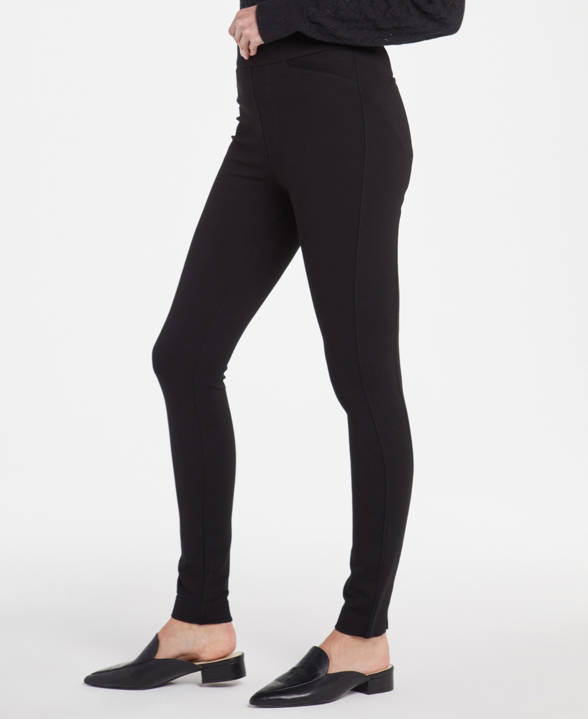 Shop Nydj Women's Pull On Legging Pant In Black