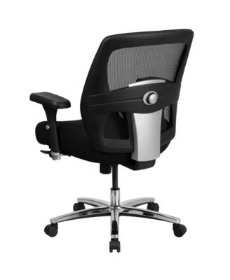 24/7 Intensive Use Big & Tall 500 Lb. Rated Mesh Executive Swivel Ergonomic Office Chair With Ratchet Back