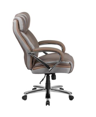 500 Lb. Big & Tall Leathersoft Executive Ergonomic Office Chair With Wide Seat