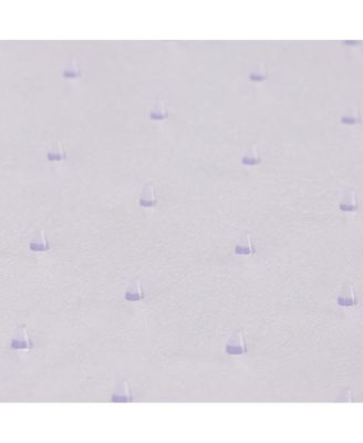 Carpet Chair Mat with Lip and Scuff and Slip Resistant Textured Top