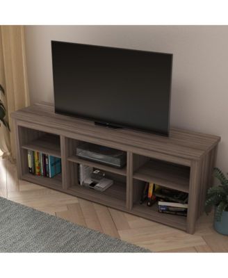 65" Wooden Fincastle 6 Cubby  Tv Stand For Up To 80" Tv'S