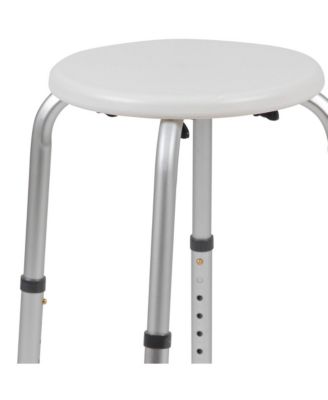 Tool-Free 300 Lb. Capacity, Adjustable Bath & Shower Stool
