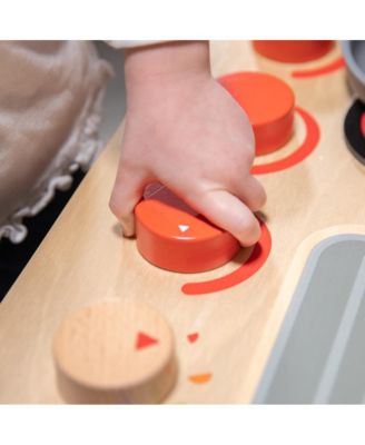 Children's Wooden Kitchen Stove With Turnable Knobs For Commercial Or Home Use