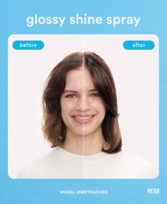 Glossy Shine Spray With Heat Protection, 6.5 oz.